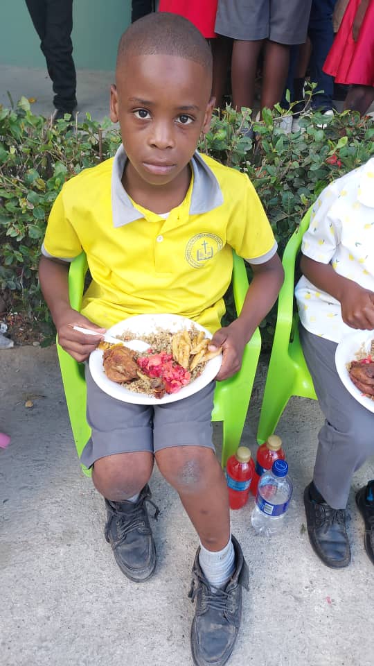 Community event at La Paix Foundation campus in Cap-Haïtien
