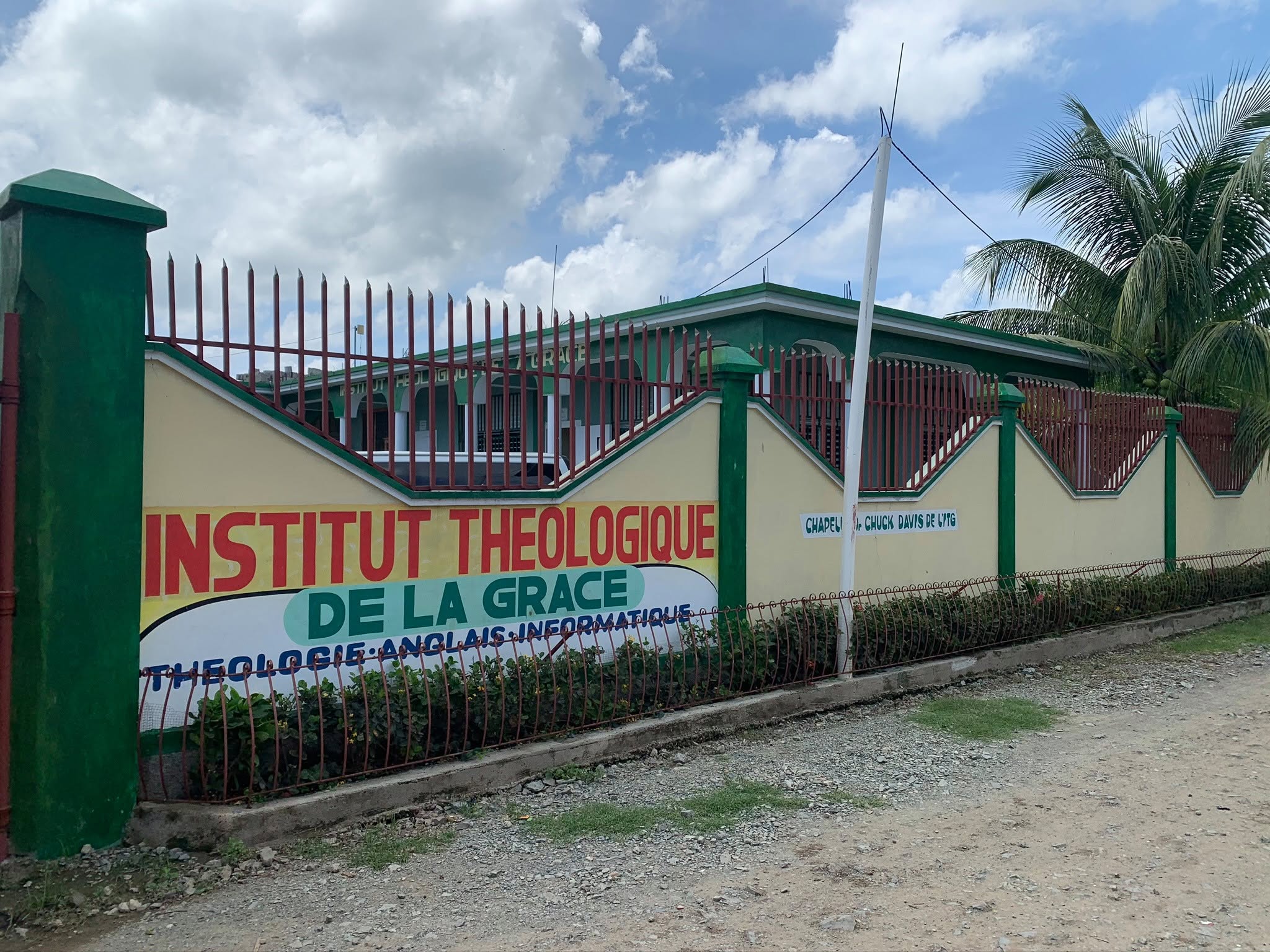 Bible study and prayer at Grace Theological Institute